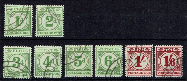 Image of Fiji SG D11/8 FU British Commonwealth Stamp